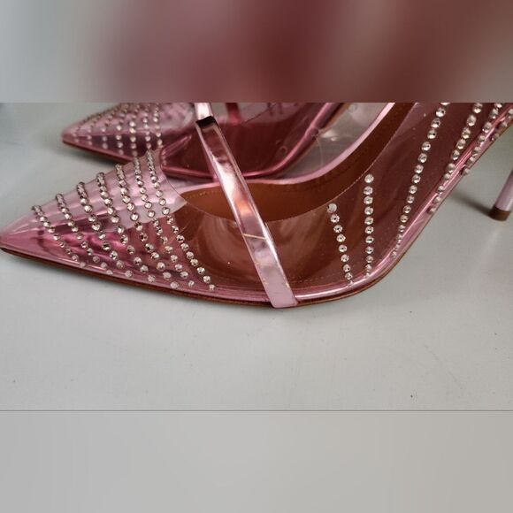 Malone Souliers Maureen Sheer Mules - Pink - Picture 6 of 16